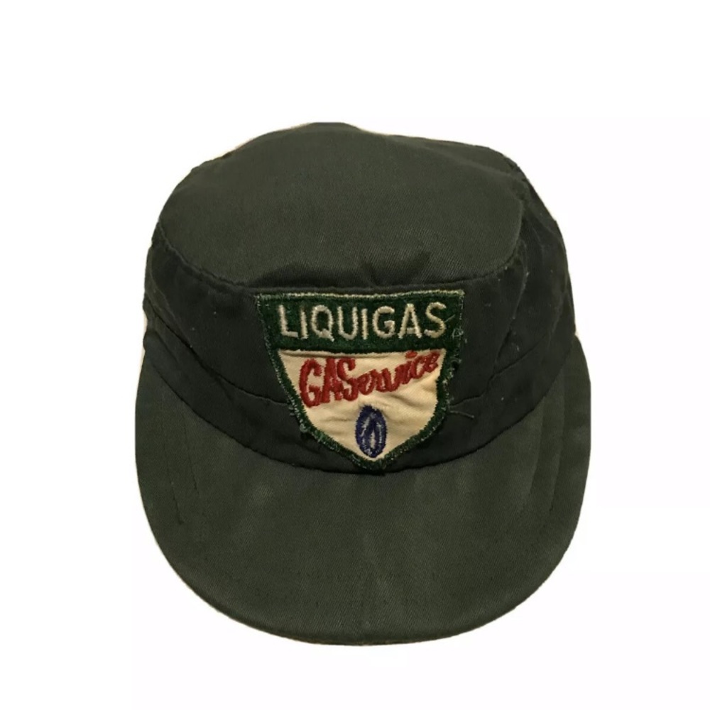 Vintage Liqui-gas attendant hat